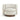 TOV Nura Cream Performance Vegan Mohair Swivel Accent Chair, image 1