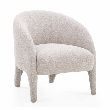 TOV Kris Warm Grey Performance Boucle Accent Chair, image 1