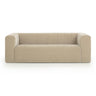 TOV Alder 89" Upcycled Contract-Grade Chenille Sofa, Sand option, image 1