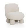 TOV Stomp Upcycled Performance Chenille Accent Chair, Cream option, image 1