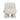 TOV Stomp Upcycled Performance Chenille Accent Chair, Cream option, image 2
