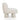 TOV Stomp Upcycled Performance Chenille Accent Chair, Cream option, image 3