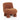 TOV Stomp Upcycled Performance Chenille Accent Chair Rust