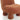 TOV Stomp Upcycled Performance Chenille Accent Chair Rust
