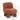 TOV Stomp Upcycled Performance Chenille Accent Chair Rust