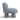 TOV Stomp Upcycled Performance Chenille Accent Chair, Blue option, image 3