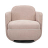 TOV Wolfie Performance Chenille Swivel Accent Chair, Pink option, image 1