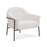 TOV Lua Performance Chenille Accent Chair, Cream option, image 1