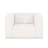 TOV Tarra Cream Performance Chenille Armchair Cream