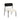 TOV Jolene Performance Velvet Accent Chair, Black/Cream option, image 1