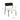 TOV Jolene Performance Velvet Accent Chair, Black/Cream option, image 6