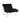 TOV Kimi Genuine Sheepskin Accent Chair, Black option, image 1