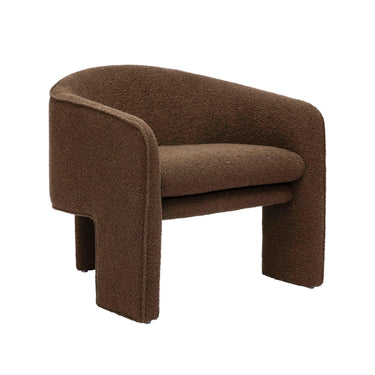 TOV Marla Performance Boucle Accent Chair, Brown option, image 1