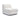 TOV Perry Cream Chenille Modular Armless Chair