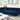 TOV Bea 90.6" Performance Velvet Tufted Sofa Navy