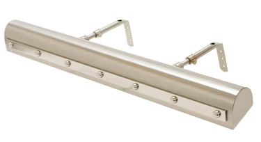 House of Troy Traditional 24" Plug-In Picture Lights with Rivet Motif (Ball & Strap)
