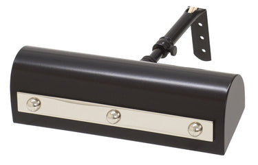 House of Troy Traditional 8" Plug-In Picture Lights with Rivet Motif (Ball & Strap)