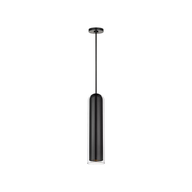 Tala 25 pendant light bronze finish by Visual Comfort with warm LED glow