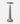 Tall Poppy rechargeable lamp by NEOZ – Satin Silver