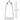 Besa Tao 10 pendant light line drawing showing fixture dimensions