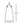 Besa Tao 10 pendant light line drawing showing fixture dimensions