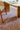 Exclamation wool rug in Bois de Rose, styled in a room