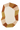 Facette wool rug in Ocre, full view
