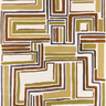 Kea wool rug in Multi, full view