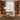 Leo wool rug, styled in a room