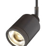 Tellium spotlight head in Antique Bronze with 360 degree rotation for MR16 accent lighting