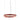 Viso The Ring circular pendant in Copper, 48 in, product photo