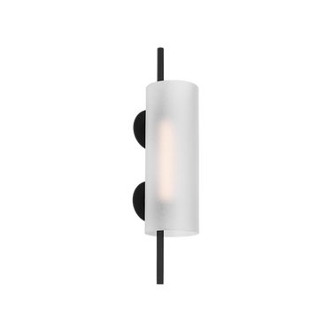 Trace 18 Wall Sconce by Visual Comfort in Nightshade Black finish