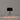 Modern black ribbon shade table lamp by Santa & Cole