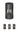Black Turbo 12 LED landscape light for modern exterior spaces