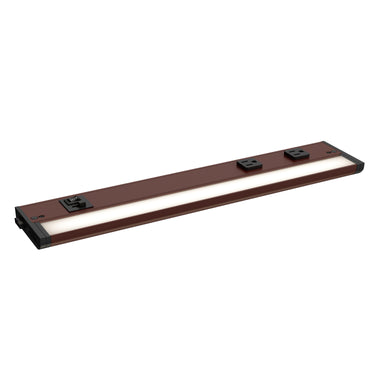 Maxim Lighting CounterMax 5K 18" LED Under Cabinet w 3 Prong Bronze
