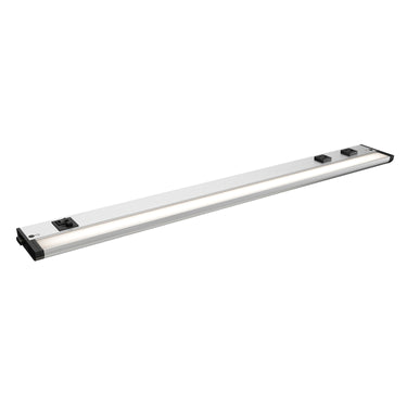 Maxim Lighting CounterMax 5K 30" LED Under Cabinet w 3 Prong Satin Nickel
