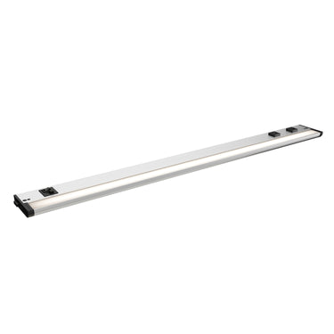 Maxim Lighting CounterMax 5K 36" LED Under Cabinet w 3 Prong Satin Nickel
