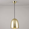 Original BTC Stanley Medium Pendant in Hammered Brass – main view