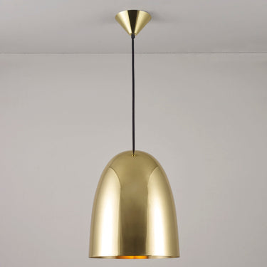 Original BTC Stanley Large Pendant in Polished Brass – main view