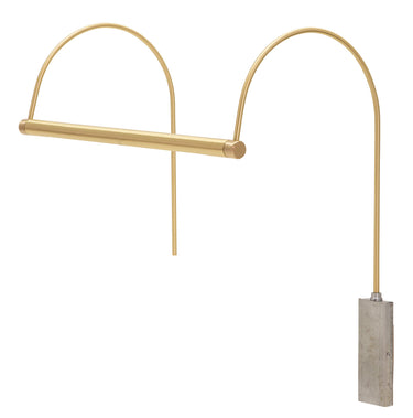 House of Troy Ultra Slim-Line 15" LED Satin Brass Plug-In Picture Lights