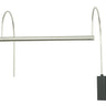 House of Troy Ultra Slim-Line 15" LED Satin Nickel Plug-In Picture Lights