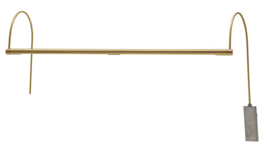 House of Troy Ultra Slim-Line 28" LED Satin Brass Plug-In Picture Lights