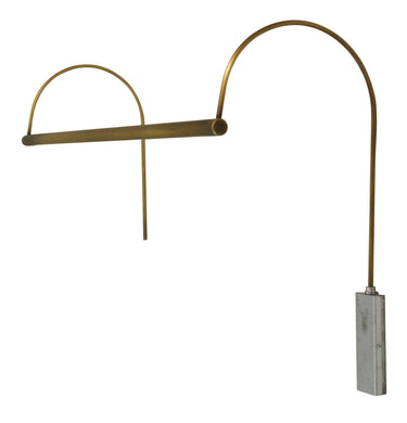 House of Troy Ultra Slim-Line 28" LED Antique Brass Plug-In Picture Lights