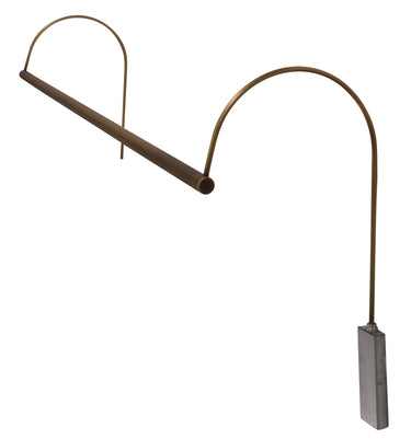 House of Troy Ultra Slim-Line 41" LED Antique Brass Plug-In Picture Lights