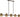 Octavia X-Large Curved Brass Linear Chandelier - angle