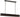 Pench Medium Tapered Brass Linear Chandelier by Kelly Wearstler for Visual Comfort - bronze lit angle view
