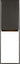 Alude 24 Brass Outdoor Wall Sconce by Mick De Giulio for Visual Comfort - angle