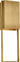Alude 24 Brass Outdoor Wall Sconce by Mick De Giulio for Visual Comfort - angle