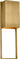 Alude 24 Brass Outdoor Wall Sconce by Mick De Giulio for Visual Comfort - angle