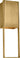 Alude 24 Brass Outdoor Wall Sconce by Mick De Giulio for Visual Comfort - angle